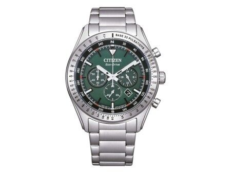 Zegarek Męski Citizen CA4600-89X Kolor Zielony Srebrzysty
