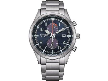 Zegarek Męski Citizen SPORT CRONO - ECO DRIVE Srebrzysty (Ø 43 mm)