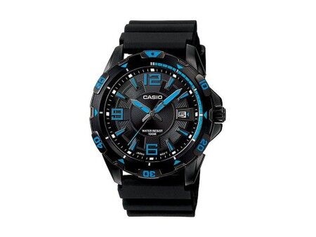 Zegarek Męski Casio MTD-1065B-1A1 Czarny (Ø 45 mm)