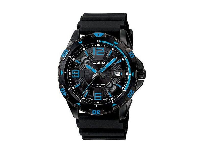 Zegarek Męski Casio MTD-1065B-1A1 Czarny (Ø 45 mm)