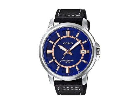 Zegarek Męski Casio ENTICER GENT Czarny (Ø 47 mm)