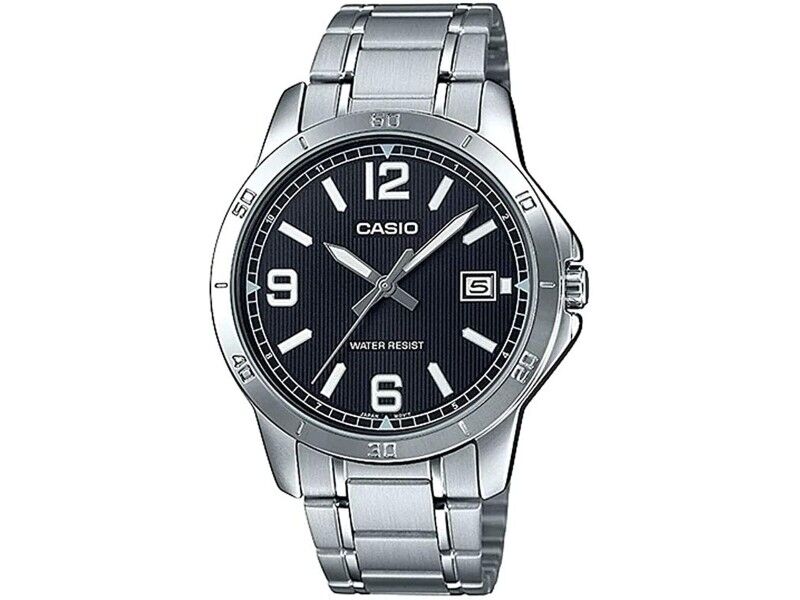 Zegarek Męski Casio COLLECTION Czarny Srebrzysty (Ø 41,5 mm)