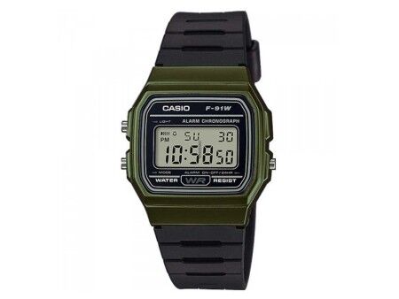 Zegarek Unisex Casio VINTAGE Czarny Kolor Zielony (Ø 35 mm)