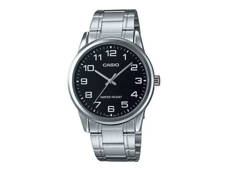 Zegarek Unisex Casio COLLECTION Czarny Srebrzysty (Ø 38 mm)