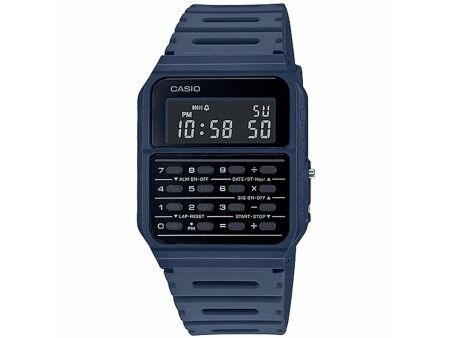 Zegarek Unisex Casio CALCULATOR Niebieski Czarny (Ø 35 mm)