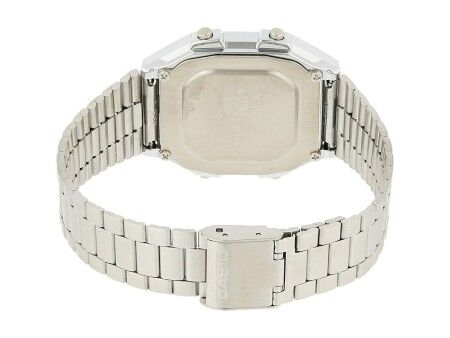 Zegarek Unisex Casio VINTAGE Czarny Srebrzysty (Ø 32 mm) (Ø 34 mm)