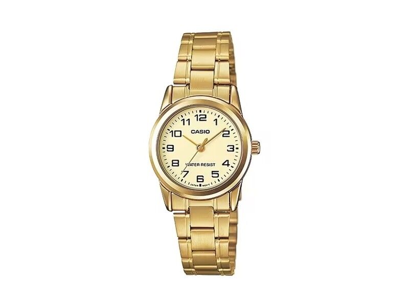 Zegarek Damski Casio LADY 3H - GOLD (Ø 25 mm)