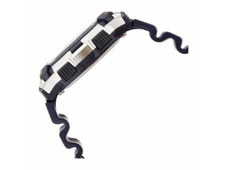 Zegarek Męski Casio WORLD TIME ILLUMINATOR - 5 ALARMS, 10 YEAR BATTERY Czarny Szary (Ø 40 mm) (Ø 43 mm)