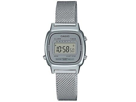 Zegarek Damski Casio VINTAGE GENT SILVER MESH (Ø 25 mm)