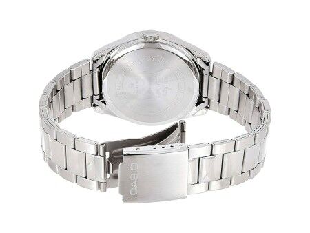 Zegarek Męski Casio DATE Czarny Srebrzysty (Ø 39 mm)