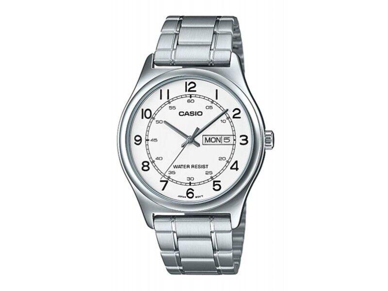 Zegarek Męski Casio EASY READER Srebrzysty (Ø 38 mm)
