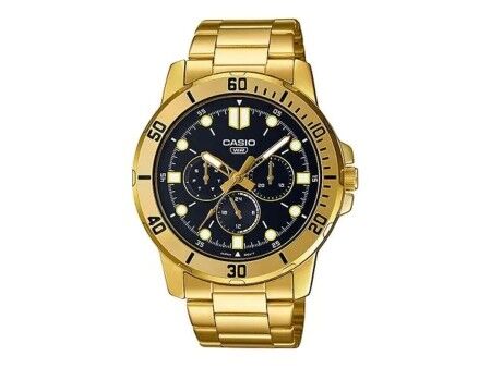 Zegarek Męski Casio DIVER MULTIFUCTION GOLD - BLACK (Ø 49 mm)