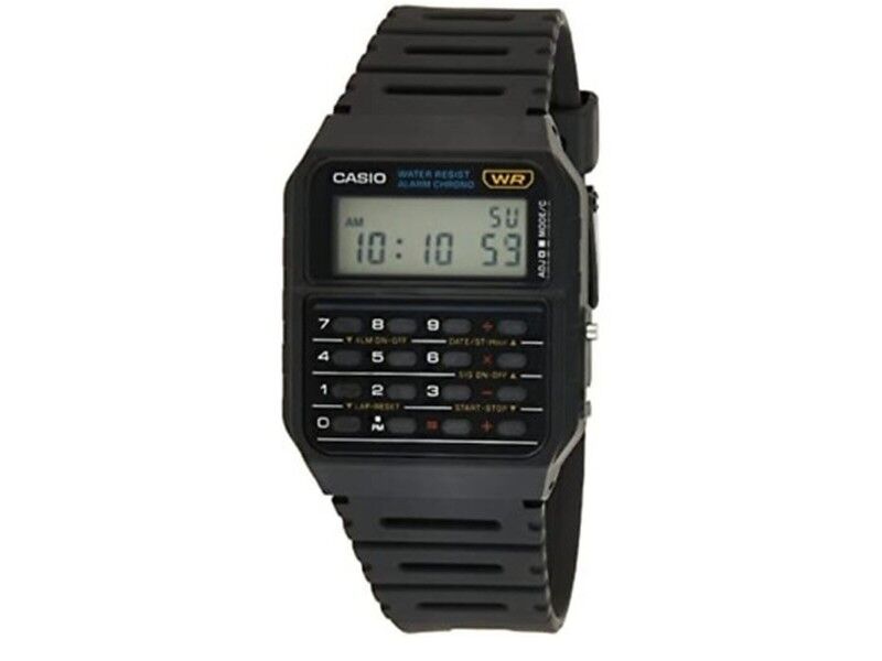 Zegarek Unisex Casio CALCULATOR (Ø 43 mm)