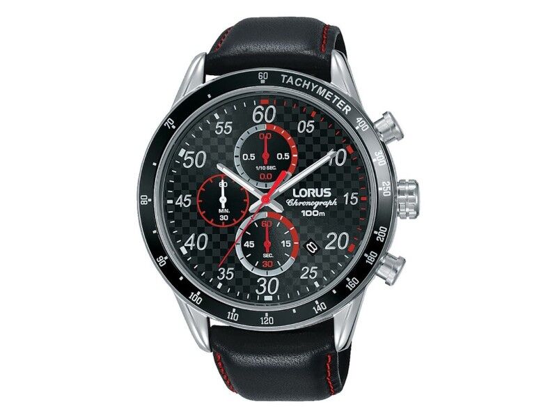 Zegarek Męski Lorus SPORTS Czarny (Ø 45 mm)