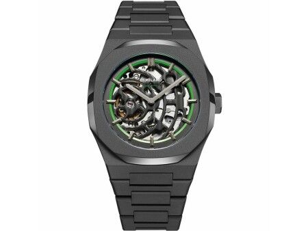 Zegarek Unisex Casio VINTAGE GENT SILVER Czarny Srebrzysty (Ø 33 mm)