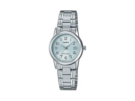 Zegarek Damski Casio LADY 3H - LILGHT BLUE (Ø 25 mm)
