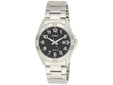 Zegarek Męski Casio COLLECTION Czarny Srebrzysty (Ø 43,5 mm)
