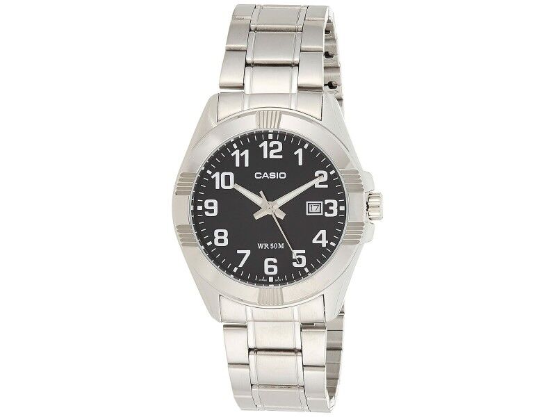 Zegarek Męski Casio COLLECTION Czarny Srebrzysty (Ø 43,5 mm)