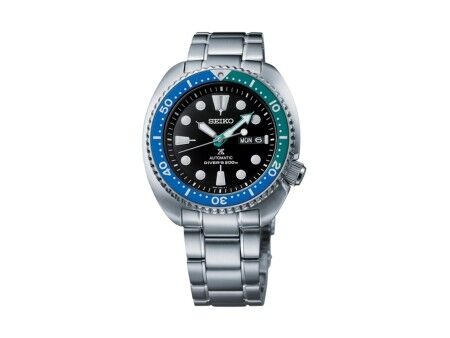 Zegarek Męski Seiko SRPJ35K1 Czarny Srebrzysty