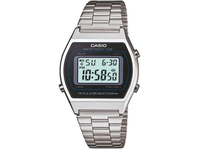 Zegarek Unisex Casio ILLUMINATOR - CLASSIC SILVER (Ø 35 mm)