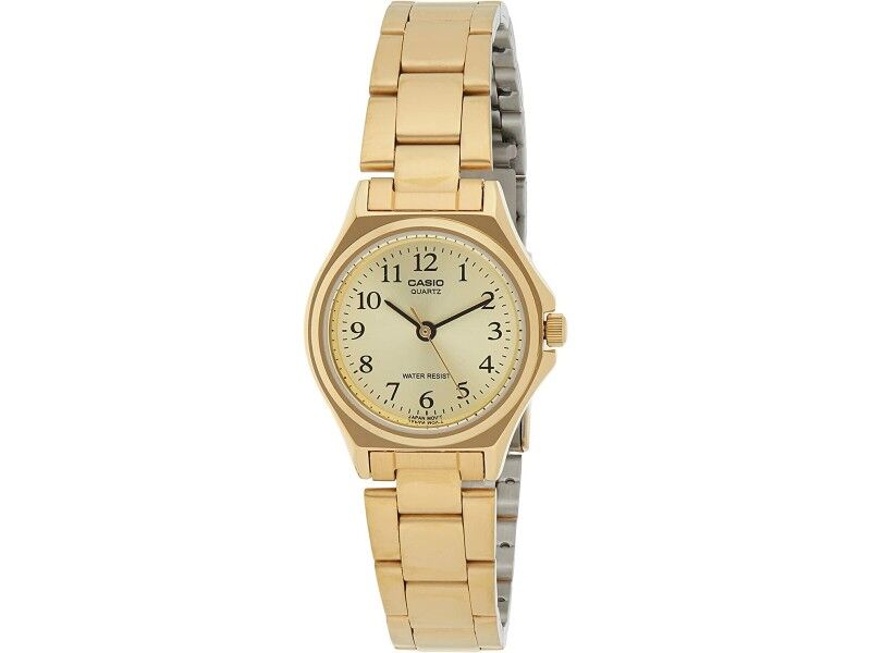 Zegarek Damski Casio 3H LADY GOLD - WHITE (Ø 26 mm) (Ø 27 mm)