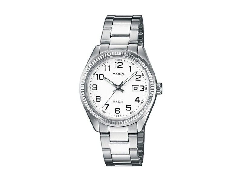 Zegarek Unisex Casio COLLECTION Biały Srebrzysty (Ø 30 mm)
