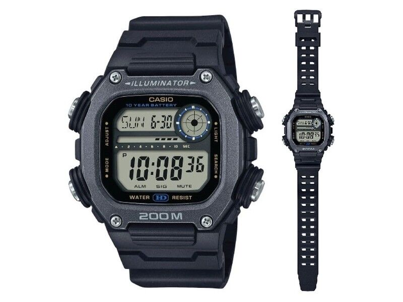 Zegarek Męski Casio ILLUMINATOR DIVER (Ø 50 mm)