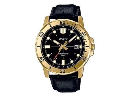 Zegarek Męski Casio DIVER Czarny (Ø 45 mm)