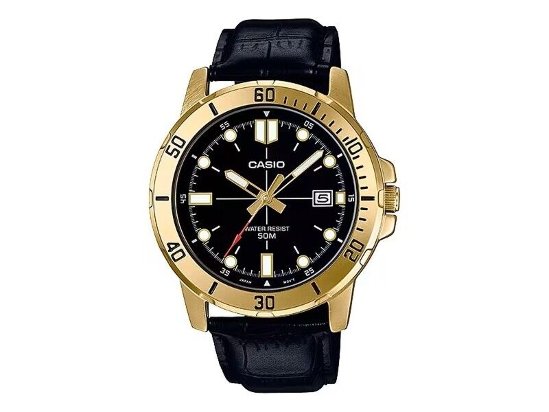 Zegarek Męski Casio DIVER Czarny (Ø 45 mm)