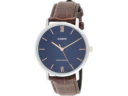 Zegarek Męski Casio MTP-VT01L-2BUDF Czarny (Ø 40 mm)