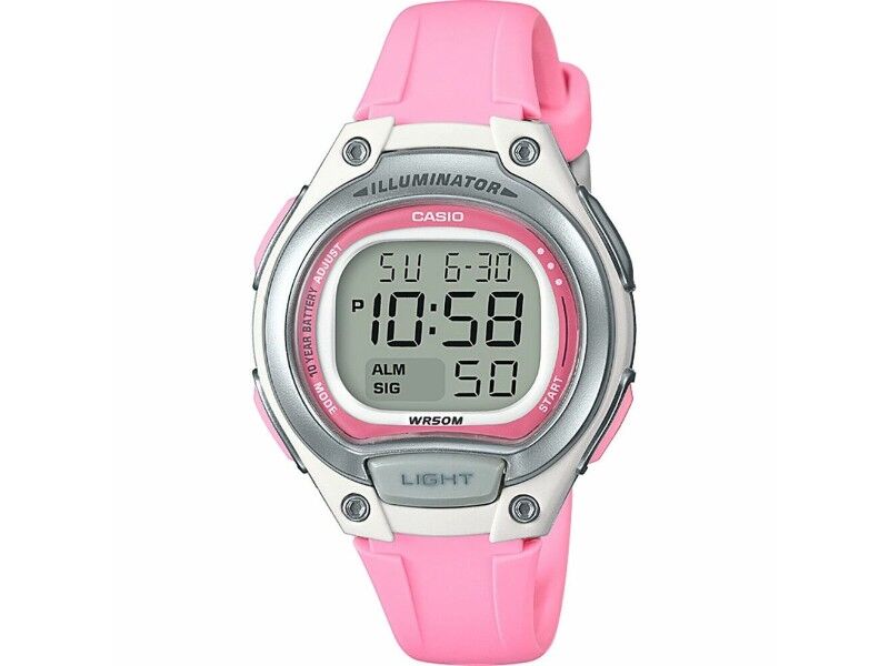 Zegarek Damski Casio ILLUMINATOR Różowy (Ø 34 mm)