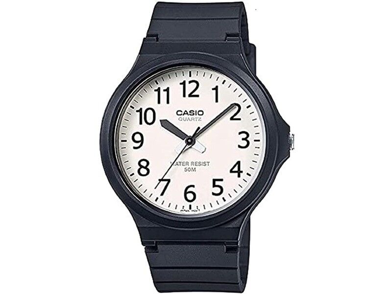 Zegarek Unisex Casio COLLECTION Biały Czarny (Ø 43,5 mm)