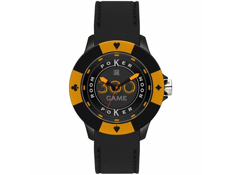 Zegarek Unisex Light Time POKER (Ø 41 mm)