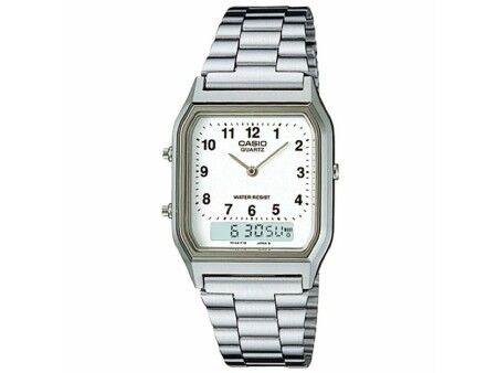 Zegarek Męski Casio COLLECTION ANA-DIGIT Srebrzysty (Ø 30 mm)