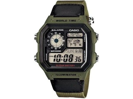 Zegarek Męski Casio ILLUMINATOR - FUTURE CLASSIC COLLECTION Szary