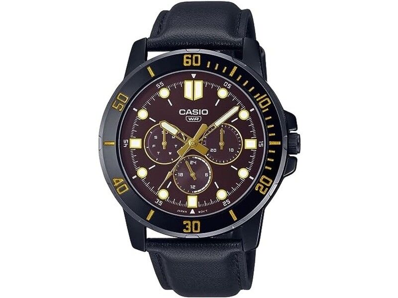 Zegarek Męski Casio COLLECTION Czarny (Ø 45 mm)