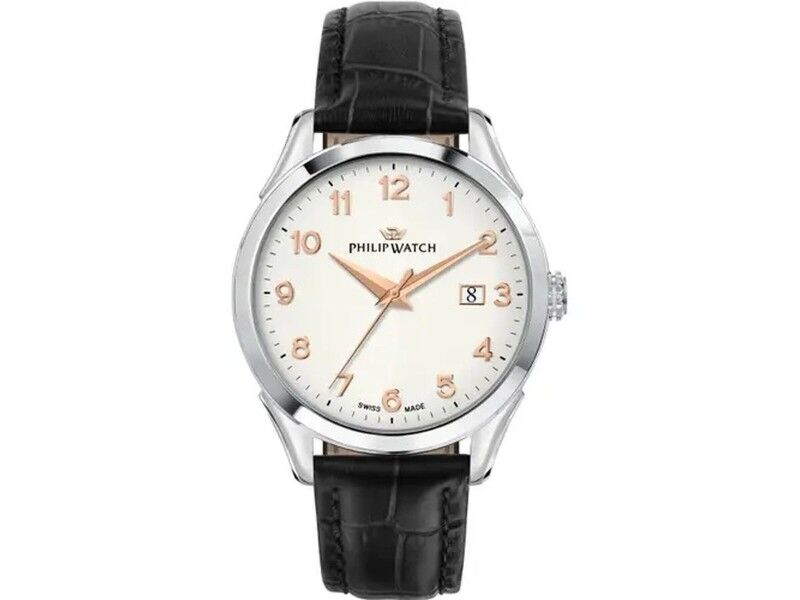 Zegarek Męski Philip Watch ROMA Czarny (Ø 41 mm)