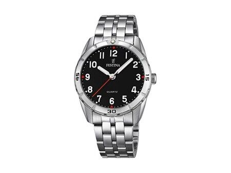 Zegarek Męski Festina F16907/3 Czarny Srebrzysty