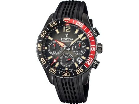 Zegarek Męski Festina F20518/3 Czarny Szary