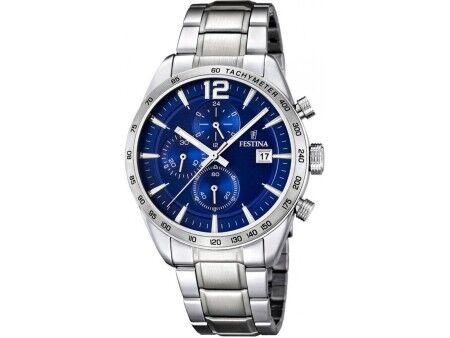 Zegarek Męski Festina F16759/3 Srebrzysty