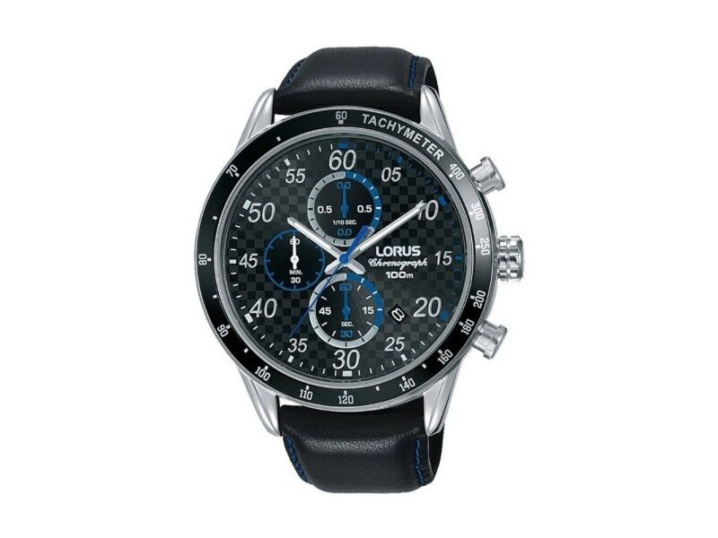 Zegarek Męski Lorus SPORTS Czarny (Ø 45 mm)
