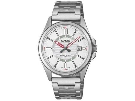 Zegarek Męski Casio ENTICER GENT Srebrzysty (Ø 40 mm)