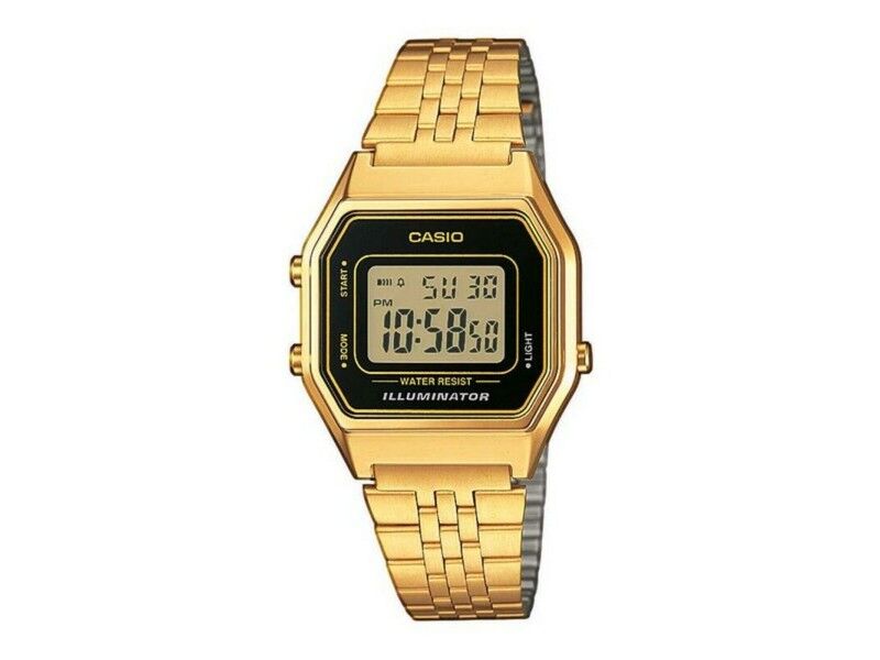 Zegarek Damski Casio LA680WEGA-1ER Złoto (Ø 28 mm)