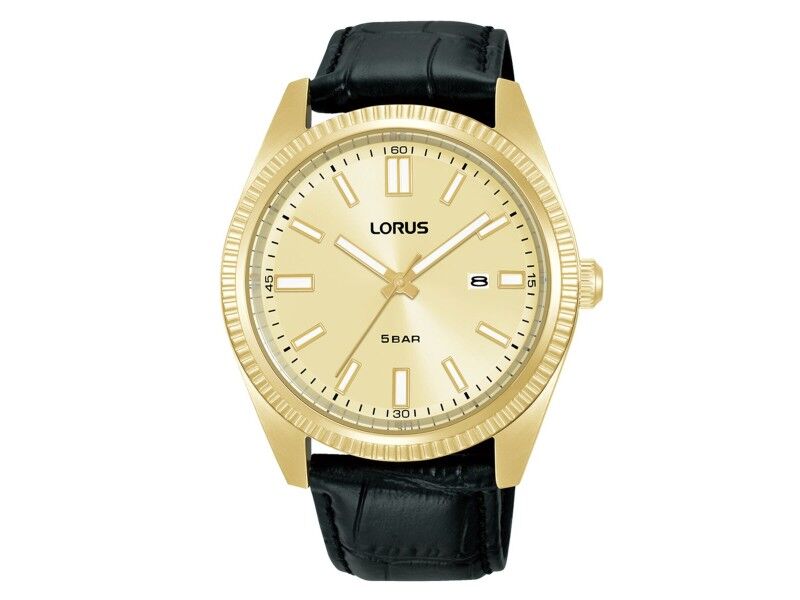 Zegarek Męski Lorus RH976QX9 Czarny Złoty