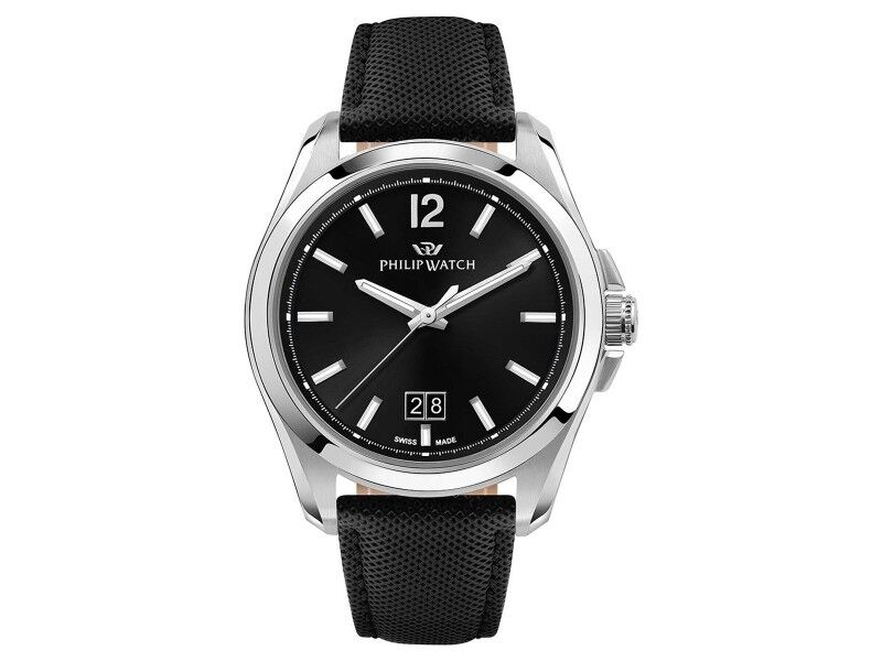 Zegarek Męski Philip Watch R8251218001 Czarny (Ø 43 mm)