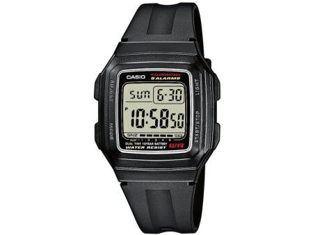 Zegarek Unisex Casio F-201WA-1A (Ø 34 mm)