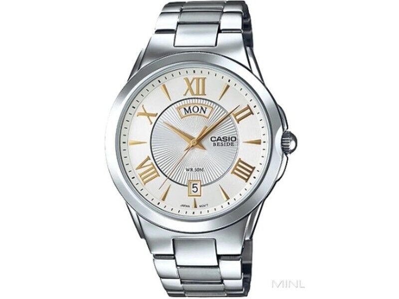 Zegarek Męski Casio BESIDE Srebrzysty (Ø 41 mm)