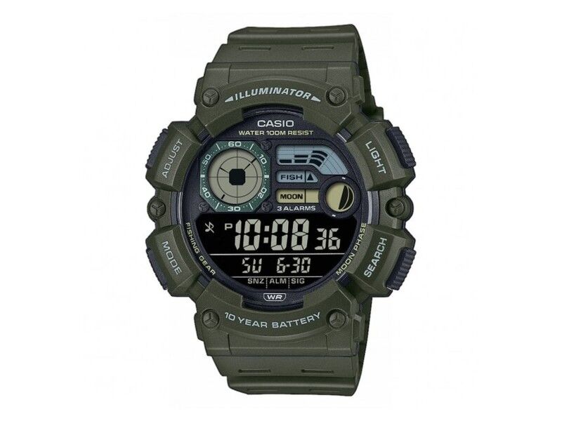 Zegarek Męski Casio WS-1500H-3BVEF Czarny