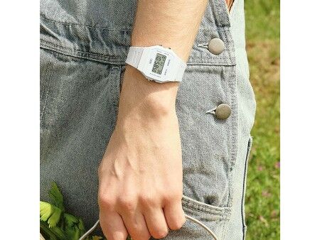 Zegarek Męski Casio F-91WB-7AEF (Ø 35 mm)
