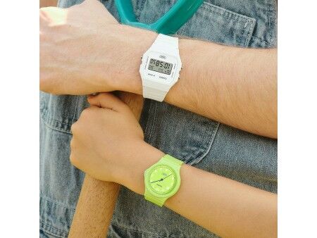 Zegarek Męski Casio F-91WB-7AEF (Ø 35 mm)